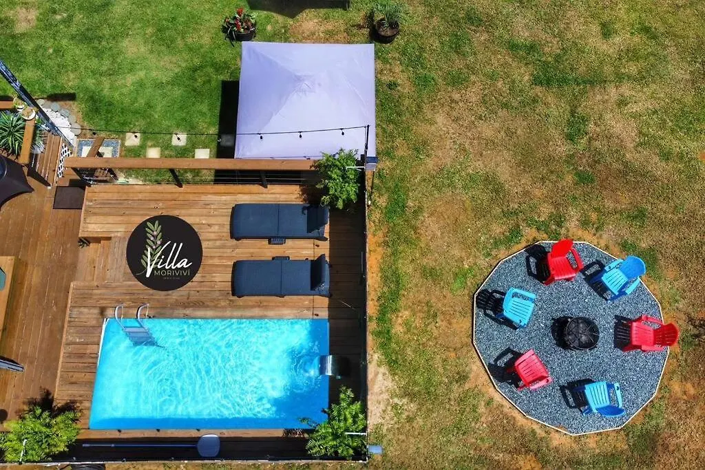 아파트 Villa Morivivi Retreat With Private Pool 마나티